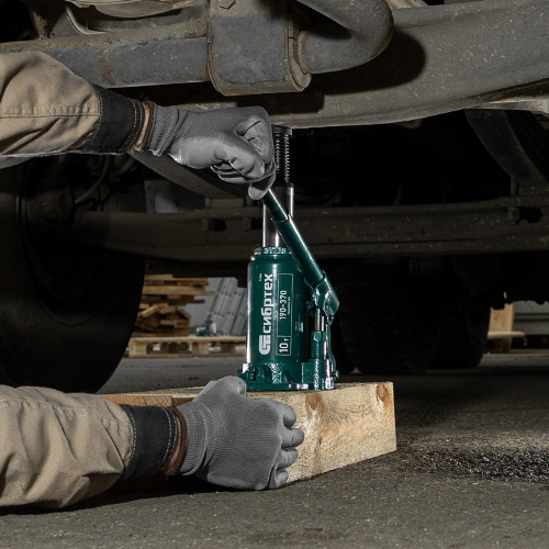 Домкрат гидравлический бутылочный, 10 т, 190-370 мм Сибртех купить в Москве с доставкой по всей России | ProtosMarket.ru