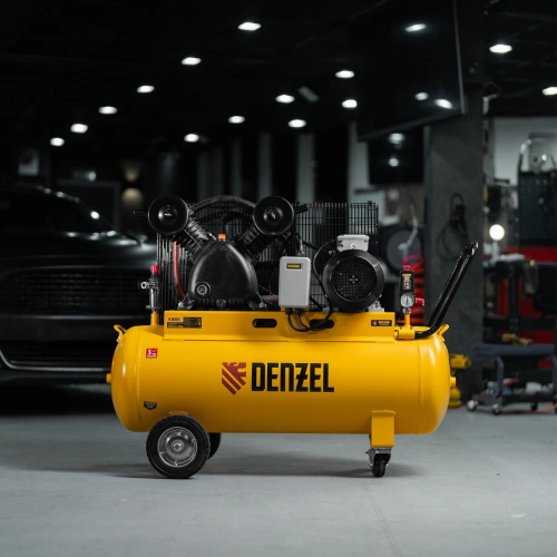 Компрессор воздушный рем. привод BCV 4000-T/100, 4,0 кВт, 100 литров, 690 л/мин Denzel по ценам производителя в Уфе с доставкой по всей России