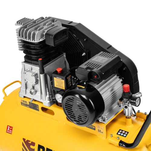 Компрессор воздушный рем. привод BCI 2200/100, 2,2 кВт, 100 литров, 420 л/мин Denzel по ценам производителя в Уфе с доставкой по всей России