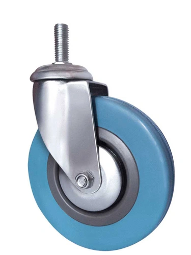 Колесо аппаратное поворотное SCtg 55 125 мм с болтом (зеленое) (F) по ценам производителя в Уфе с доставкой по всей России