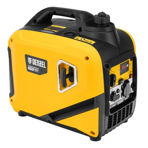Генератор инверторный GS-2200iS, 2,2 кВт, 230 В, закрытый корпус, ручной старт DENZEL по ценам производителя в Уфе с доставкой по всей России
