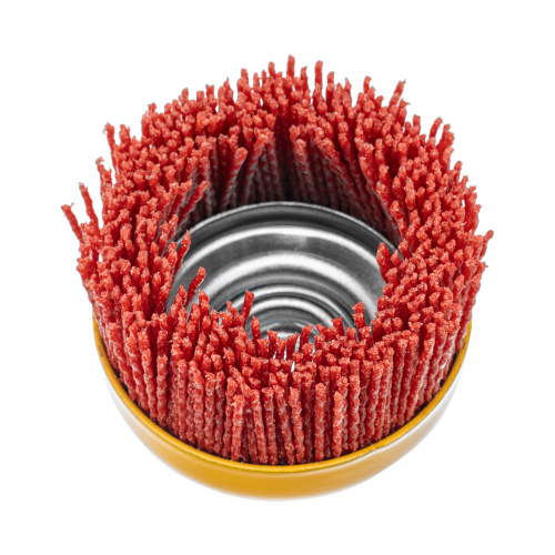 Щетка для УШМ, 75 мм, Чашка, нейлоновая щетина, М14 Denzel по ценам производителя в Уфе с доставкой по всей России