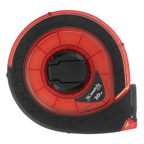 Рулетка геодезическая 30 м х 15 мм, закрытый корпус, фибергласовая лента, двусторонняя шкала, Pro Matrix по ценам производителя в Уфе с доставкой по всей России