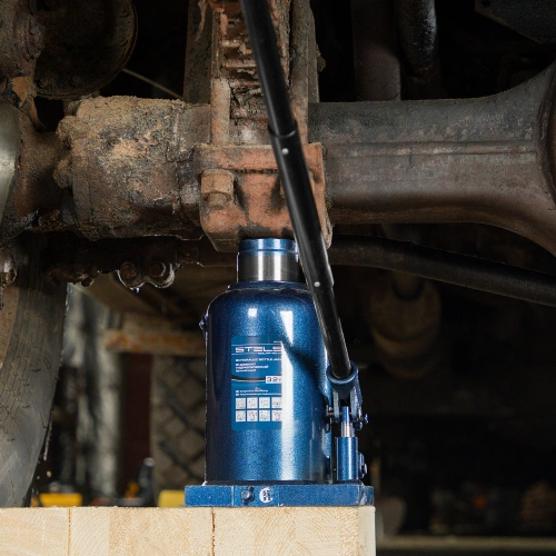 Домкрат гидравлический бутылочный, 32 т, h подъема 260-420 мм Stels по ценам производителя в Уфе с доставкой по всей России