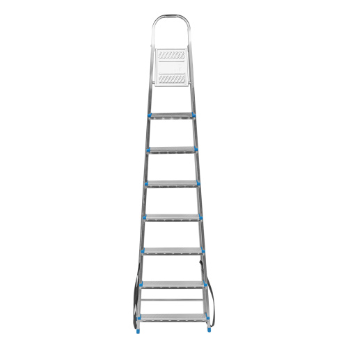 Стремянка, 8 ступеней, стальная, оцинкованная Сибртех по ценам производителя в Уфе с доставкой по всей России