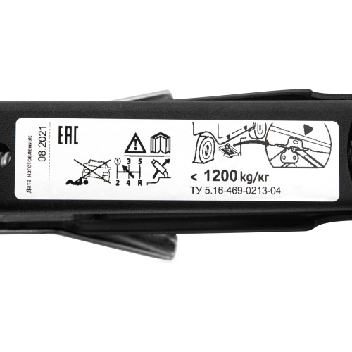 Домкрат ромбический винтовой универсальный ТУ 5.16-469-0213-04, 1.2 т, 75-345 мм по ценам производителя в Уфе с доставкой по всей России