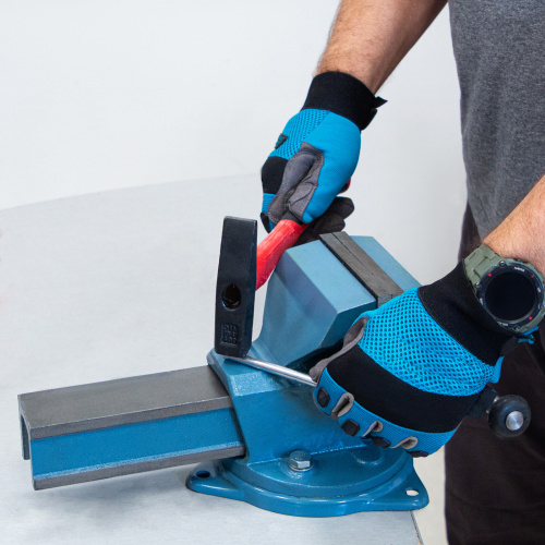 Тиски слесарные, 125 мм, поворотные (Глазов) по ценам производителя в Уфе с доставкой по всей России