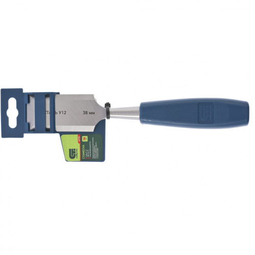 Стамеска, 38 мм, пластиковая рукоятка Сибртех по ценам производителя в Уфе с доставкой по всей России