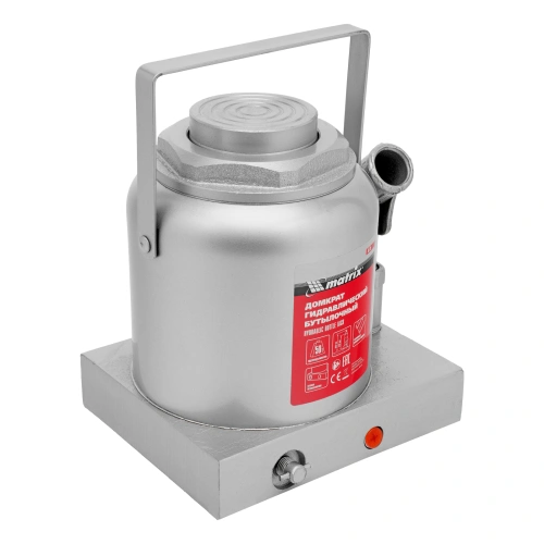 Домкрат гидравлический бутылочный, 50 т, h подъема 236-356 мм Matrix купить в Москве с доставкой по всей России | ProtosMarket.ru
