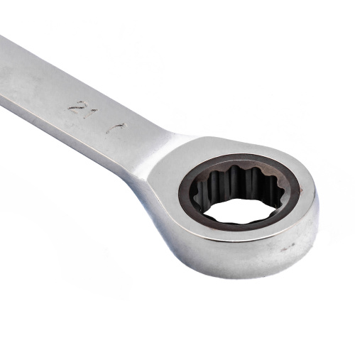 Ключ комбинированный трещоточный, 21 мм, CrV, зеркальный хром Matrix по ценам производителя в Уфе с доставкой по всей России