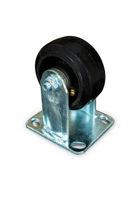 Колесо большегрузное неповоротное FCd 46 100 мм обрезиненное (N) купить в Москве с доставкой по всей России | ProtosMarket.ru