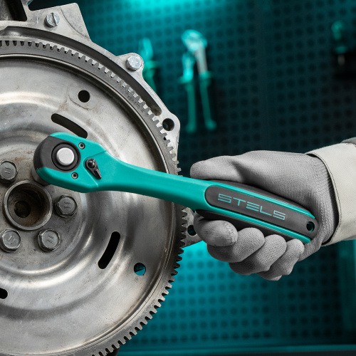 Ключ-трещотка 1/2", CrV, 72 зуба, с быстрым сбросом Stels по ценам производителя в Уфе с доставкой по всей России