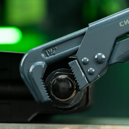 Ключ трубный рычажный КТР-2, 1.5", кованый, тип "L" Сибртех по ценам производителя в Уфе с доставкой по всей России