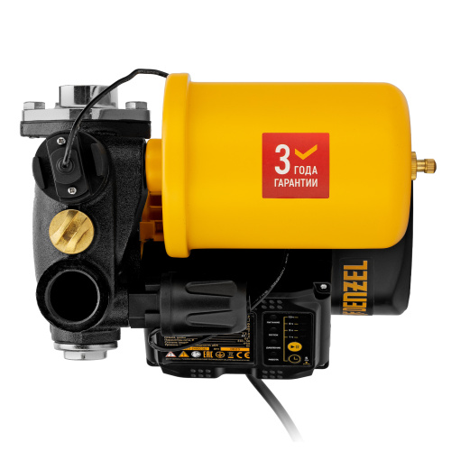 Насосная станция PS500C, 500 Вт, напор 35 м, 2200 л/ч, ресивер 2 л, блок управления Denzel по ценам производителя в Уфе с доставкой по всей России