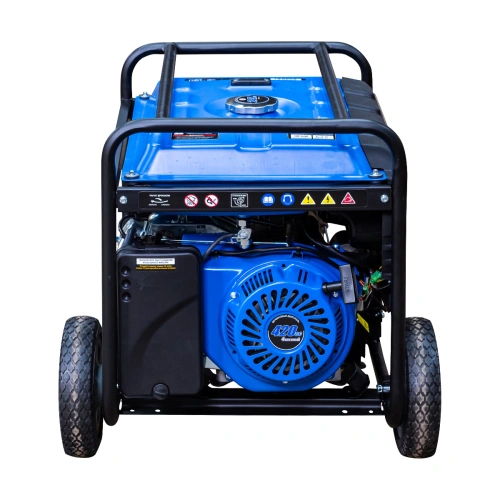 Генератор бензиновый Dinking DKA6500EW (6,5кВт, электростартер, 15лс, колёса) по ценам производителя в Уфе с доставкой по всей России