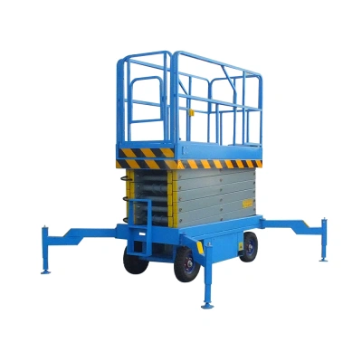 Подъемник ножничный самоходный 500 кг 6/8 м TOR SJY-0,5-6 DC аккумуляторный купить в Москве с доставкой по всей России | ProtosMarket.ru