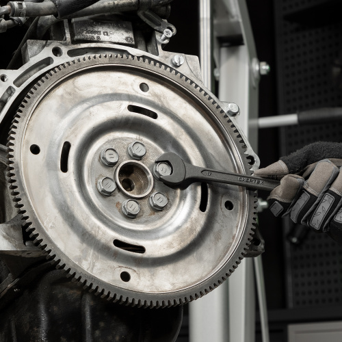 Набор ключей комбинированных, 6 - 32 мм, 22 шт., CrV, фосфатированные Сибртех по ценам производителя в Уфе с доставкой по всей России