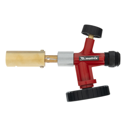 Профессиональная горелка на газовый баллон, пьезоподжиг, металлический корпус Matrix по ценам производителя в Уфе с доставкой по всей России