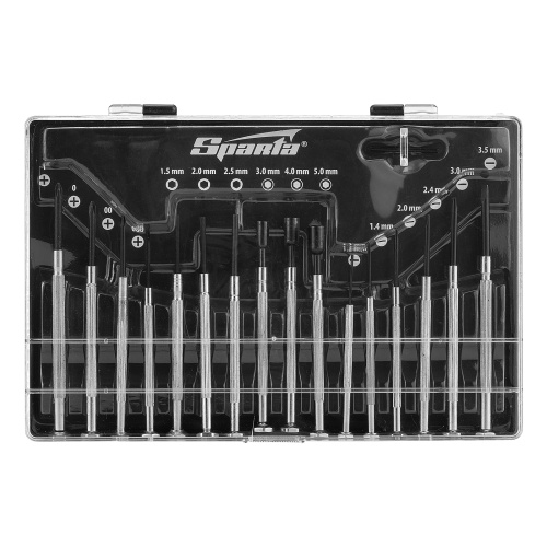 Набор отверток для точной механики, 16 шт, Sparta по ценам производителя в Уфе с доставкой по всей России