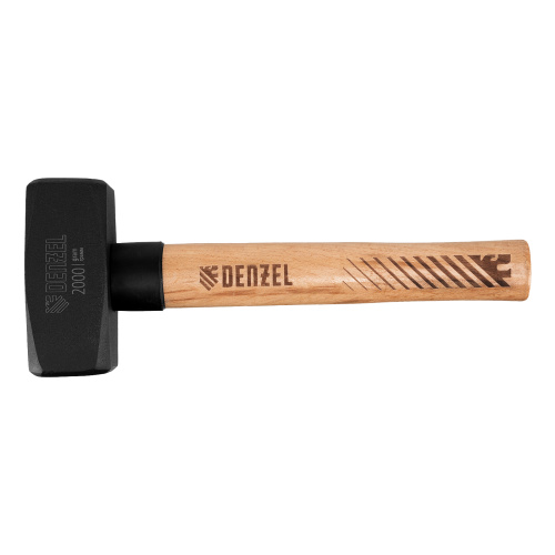 Кувалда, 2000 г, кованая головка, буковая рукоятка Denzel по ценам производителя в Уфе с доставкой по всей России