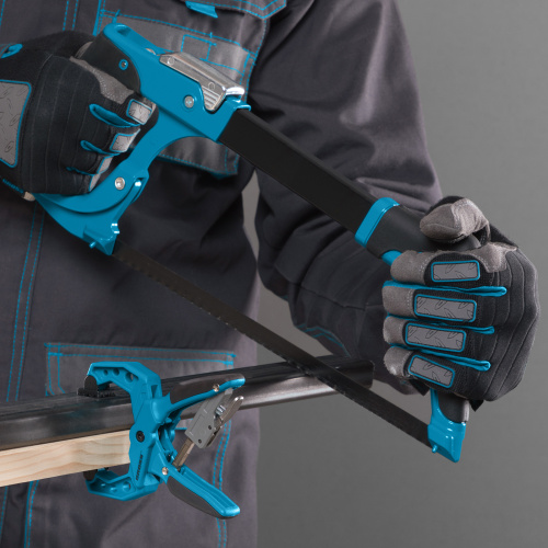 Струбцина клещеобразная 1-1/2, пластиковый корпус, храповой механизм жесткой фиксации, 38 мм Gross по ценам производителя в Уфе с доставкой по всей России