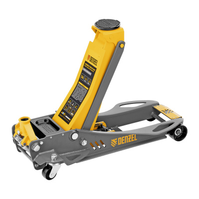 Домкрат гидравлический подкатной, 3,8 т, 110-580 мм, быстрый подъем, низкий подхват, проф. Denzel по ценам производителя в Уфе с доставкой по всей России