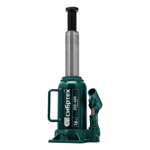 Домкрат гидравлический бутылочный, 16 т, 205-400 мм Сибртех по ценам производителя в Уфе с доставкой по всей России