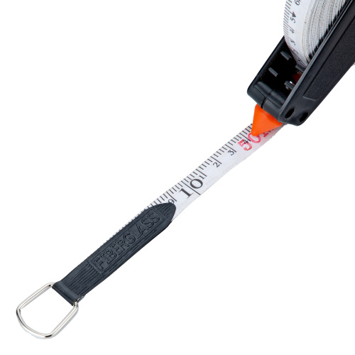 Рулетка геодезическая, 50 м х 12,5 мм, лента ПВХ, открытый корпус Sparta по ценам производителя в Уфе с доставкой по всей России