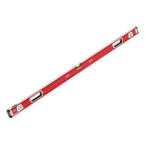 Уровень алюминиевый, магнит, фрезерованный, 3 глазка (1 зеркальный) двухкомпонентные рукоятки, 1500 мм Matrix по ценам производителя в Уфе с доставкой по всей России