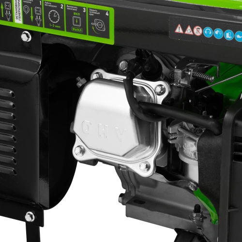 Генератор бензиновый БС-3500Э, 3.2 кВт, 230В, 4-х тактный, 15 л, электростартер Сибртех по ценам производителя в Уфе с доставкой по всей России