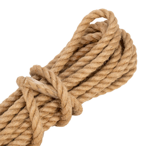 Веревка джутовая, L 10 м, крученая, D 8 мм Сибртех по ценам производителя в Уфе с доставкой по всей России