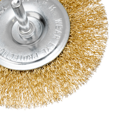 Набор щеток для дрели, 6 шт, 5 плоских 40-50-65-75-100 мм + 1 "чашка" 50 мм, со шпильками Matrix по ценам производителя в Уфе с доставкой по всей России