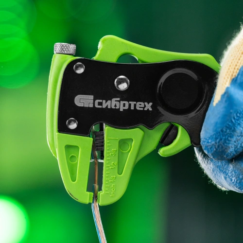 Щипцы для зачистки электропроводов, сечением: 0.2-3.5 мм2, функция обрезания проводов Сибртех по ценам производителя в Уфе с доставкой по всей России