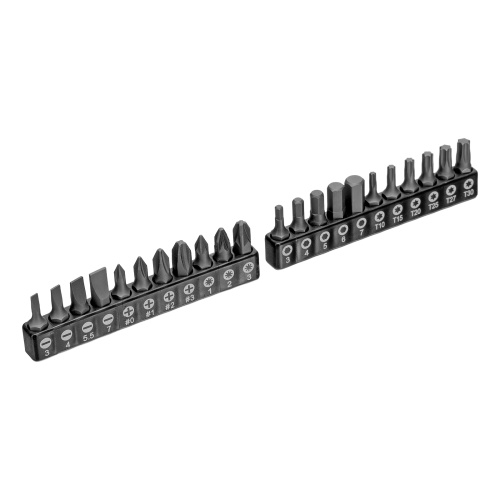 Набор инструментов, 1/2", 1/4", CrV, S2, пластиковый кейс, 122 предмета Denzel по ценам производителя в Уфе с доставкой по всей России