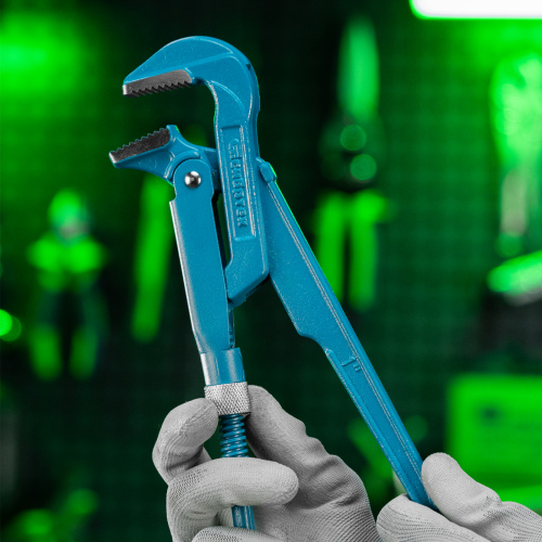 Ключ трубный рычажный №1, 1", литой, тип "L" Сибртех по ценам производителя в Уфе с доставкой по всей России