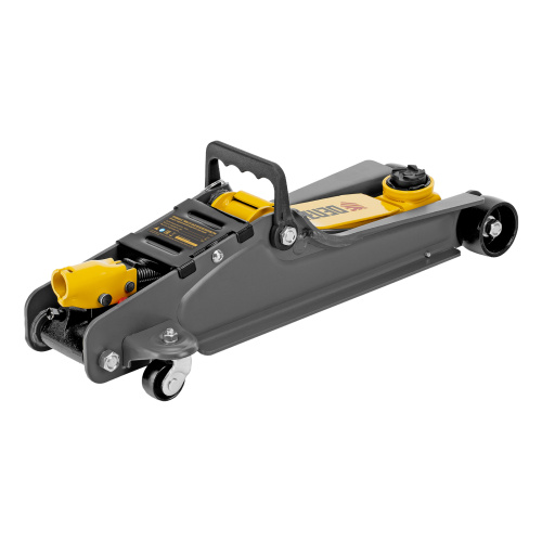 Домкрат гидравлический подкатной с фиксатором, 2,5 т, 85-385 мм Denzel по ценам производителя в Уфе с доставкой по всей России