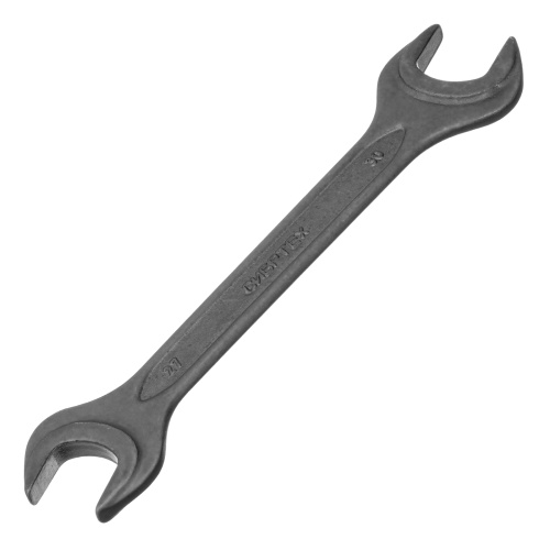 Ключ рожковый, 27 х 30 мм, CrV, фосфатированный Сибртех по ценам производителя в Уфе с доставкой по всей России