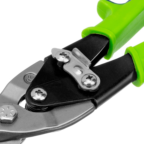 Ножницы по металлу, 250 мм, правый рез, сталь С55, двухкомпонентные рукоятки СИБРТЕХ по ценам производителя в Уфе с доставкой по всей России