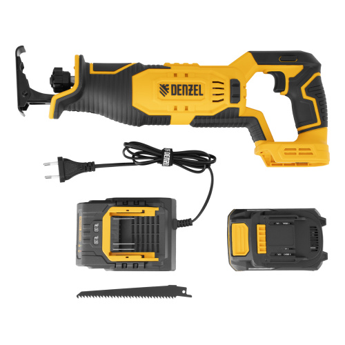 Пила сабельная аккумуляторная RS-180, Li-Ion, 20 В Denzel по ценам производителя в Уфе с доставкой по всей России