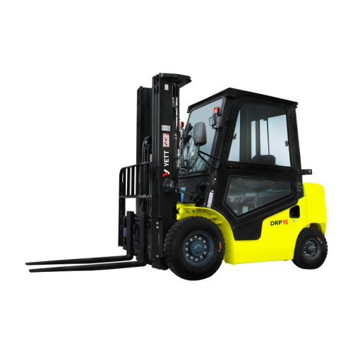Дизельный погрузчик с кабиной YETT DRP15-WS5K2-ZSM480-SS-K по ценам производителя в Уфе с доставкой по всей России