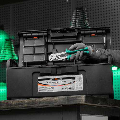 Ящик для инструментов, усиленный 24" Stels по ценам производителя в Уфе с доставкой по всей России