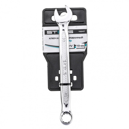 Ключ комбинированный, 10 мм, CrV, антислип Stels по ценам производителя в Уфе с доставкой по всей России