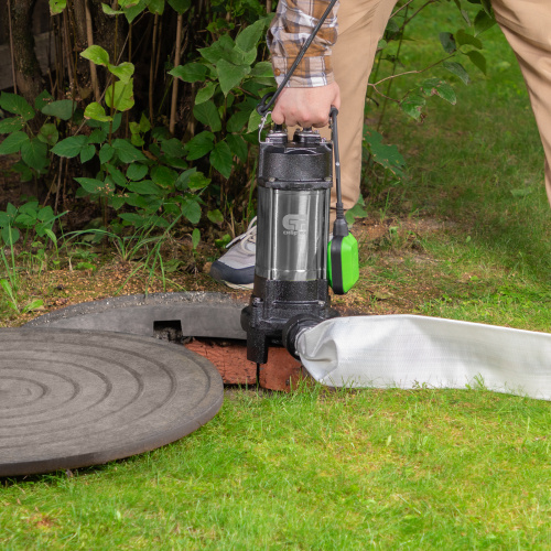 Фекальный насос СФН1100-Н, 1100 Вт, напор 10 м, 18000 л/ч, нож Сибртех по ценам производителя в Уфе с доставкой по всей России