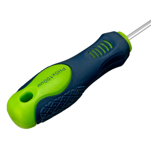 Отвертка, PH0 х 100 мм, CrV, двухкомпонентная рукоятка Сибртех по ценам производителя в Уфе с доставкой по всей России