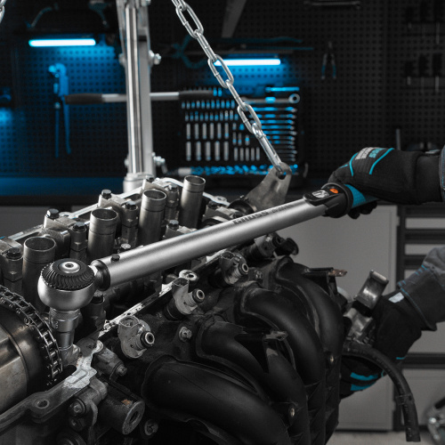 Ключ динамометрический, 20-200 Нм, 1/2", CrV Gross по ценам производителя в Уфе с доставкой по всей России