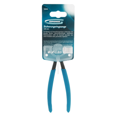 Съемник, 165 мм, для внутренних стопорных колец (19-60 мм) изогнутые губки (сжим) Gross по ценам производителя в Уфе с доставкой по всей России