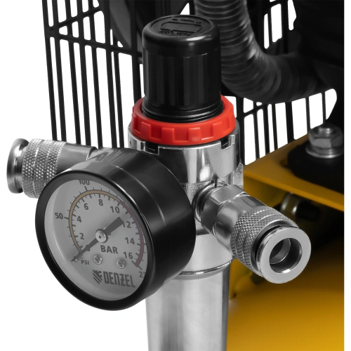 Компрессор воздушный BCV2300/100, ременный привод, 2.3 кВт, 100 литров, 440 л/мин Denzel по ценам производителя в Уфе с доставкой по всей России