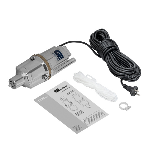 Вибрационный насос СВН300Н-15, нижний забор, 300 Вт, напор 75 м, 1200 л/ч, кабель 15 м Сибртех по ценам производителя в Уфе с доставкой по всей России