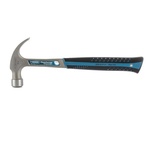 Молоток-гвоздодер, 450 г, цельнокованый, трехкомпонентная рукоятка Gross по ценам производителя в Уфе с доставкой по всей России