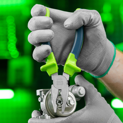 Плоскогубцы комбинированные, 180 мм, двухкомпонентные рукоятки Сибртех по ценам производителя в Уфе с доставкой по всей России